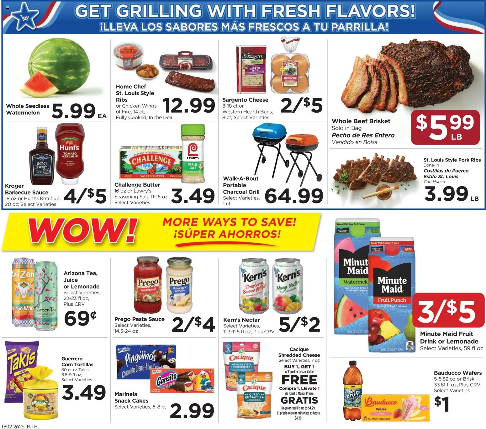 Food 4 Less Weekly Ad - valid from 07/29/2026 | Page: 5 | Products: Juice, Pasta, Mango, Bag
