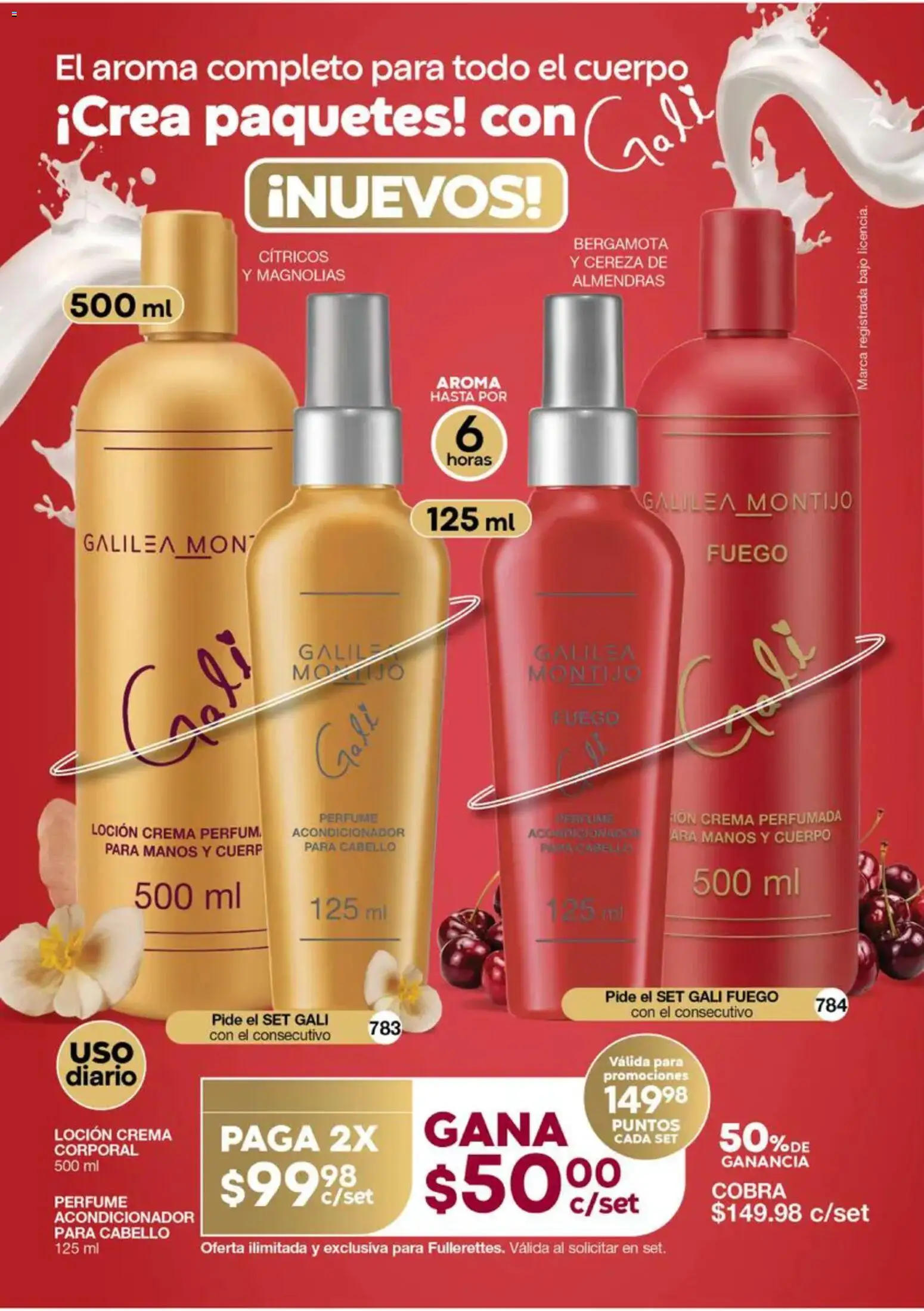 Nuevas ofertas de Fuller válidas en toda la República Mexicana desde el 16/09/2026. ¡Encuentra las mejores ofertas en Fuller Gana Más 12 2026! | Página: 13 | Productos: Almendras, Crema, Loción, Perfume