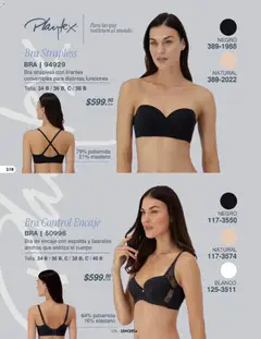 Vista previa de Andrea catálogo Lencería & vestir interior, nuevo folleto de la tienda, válido en México a partir del 24.05.2026 | Página: 70 | Productos: Tirantes, Lenceria