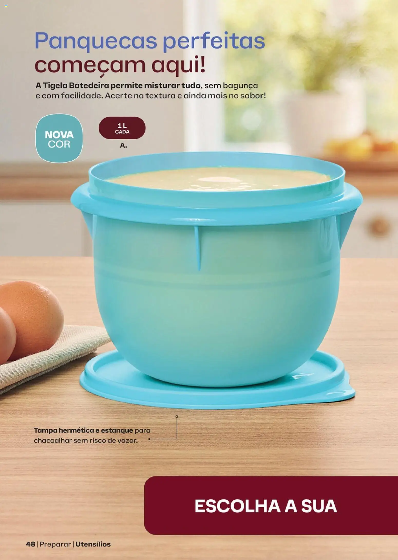 Tupperware Folheto - válido de 01/09/2026 | Página: 48 | Produtos: Batedeira, Tigela