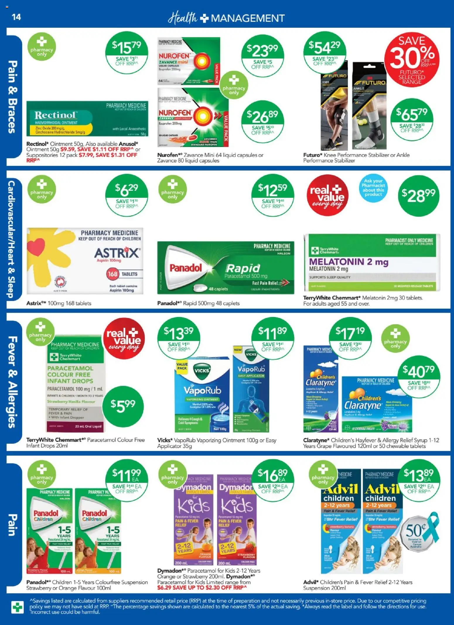 Terry White catalogue - valid from 26.03.2026 | Page: 14 | Products: VapoRub, Tablets, Zinc, Allergy