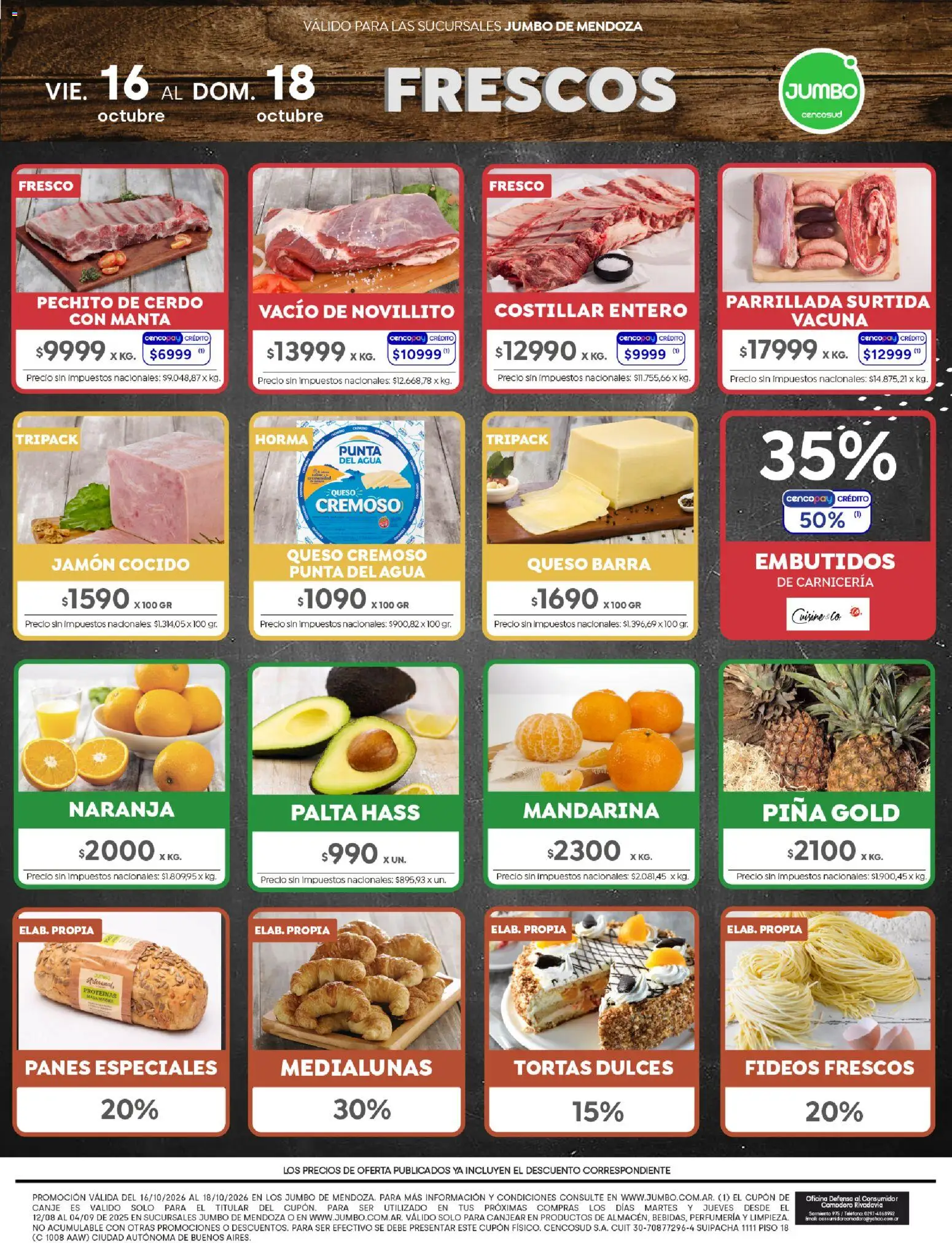 Jumbo - Ofertas | Mendoza │ válido desde el 16/10/2026 | Página: 8