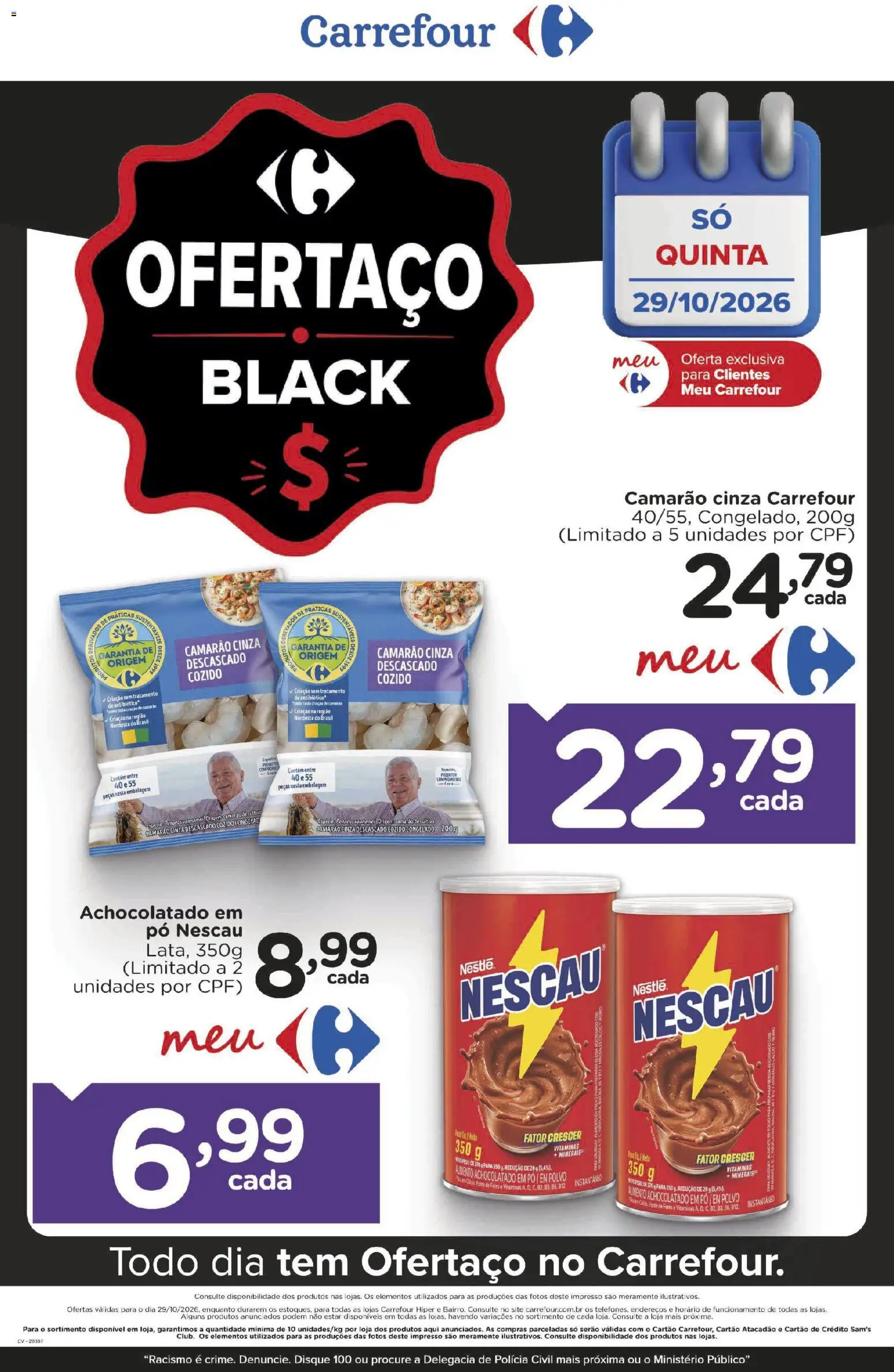 Carrefour Folheto - válido de 29/10/2026 | Página: 1