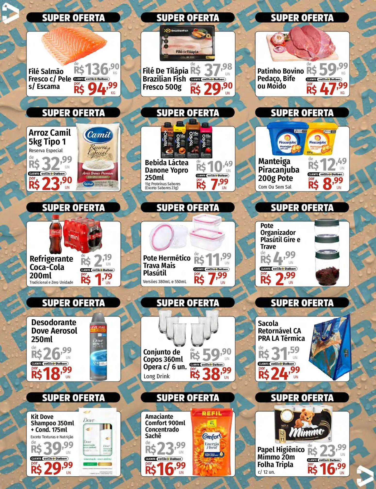 Supermercado Dalben Folheto - válido de 28/09/2026 | Página: 2 | Produtos: Desodorante, Sacola, Dove, Amaciante