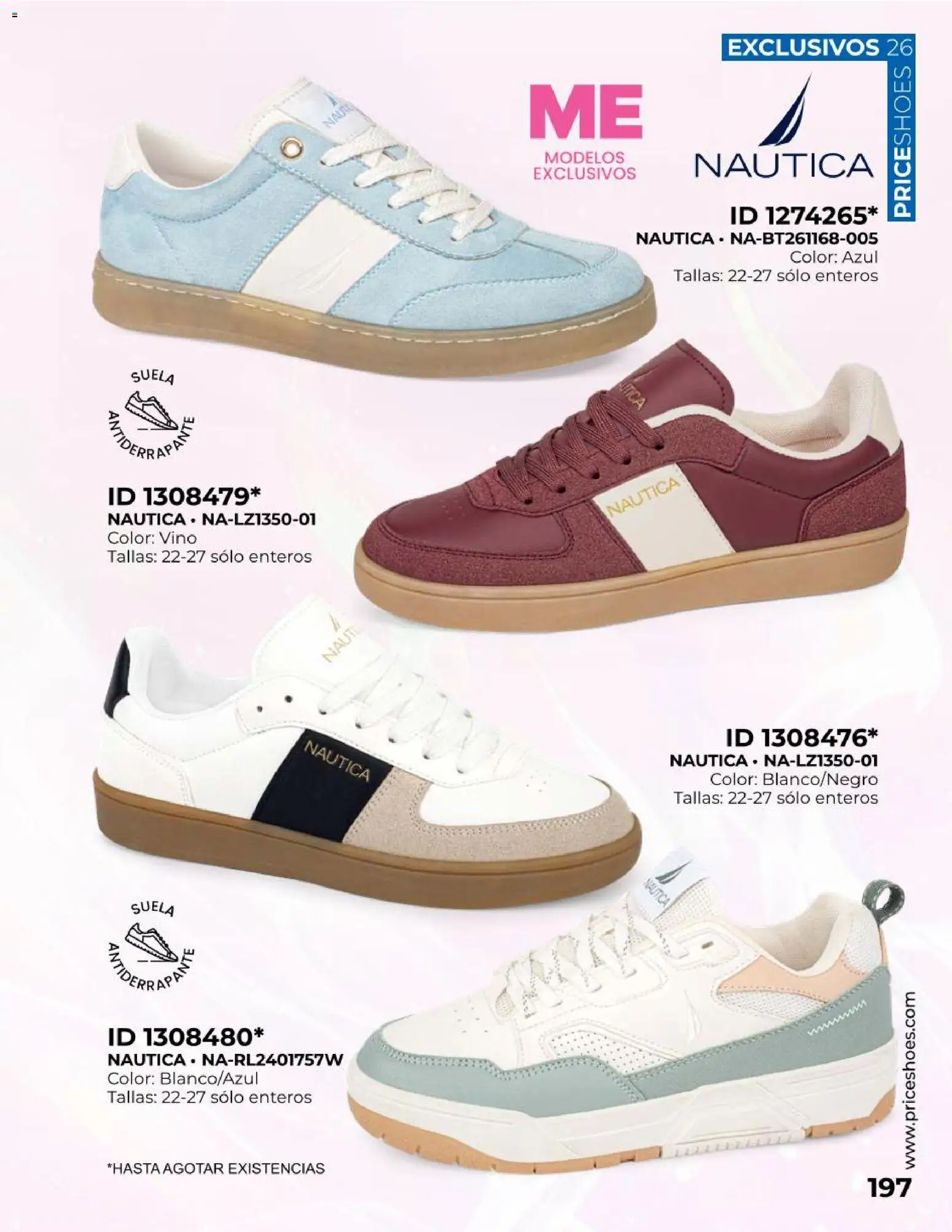 Nuevas ofertas de Price Shoes válidas en toda la República Mexicana desde el 09.05.2026. ¡Encuentra las mejores ofertas en Price Shoes catálogo Exclusivos! | Página: 197 | Productos: Vino