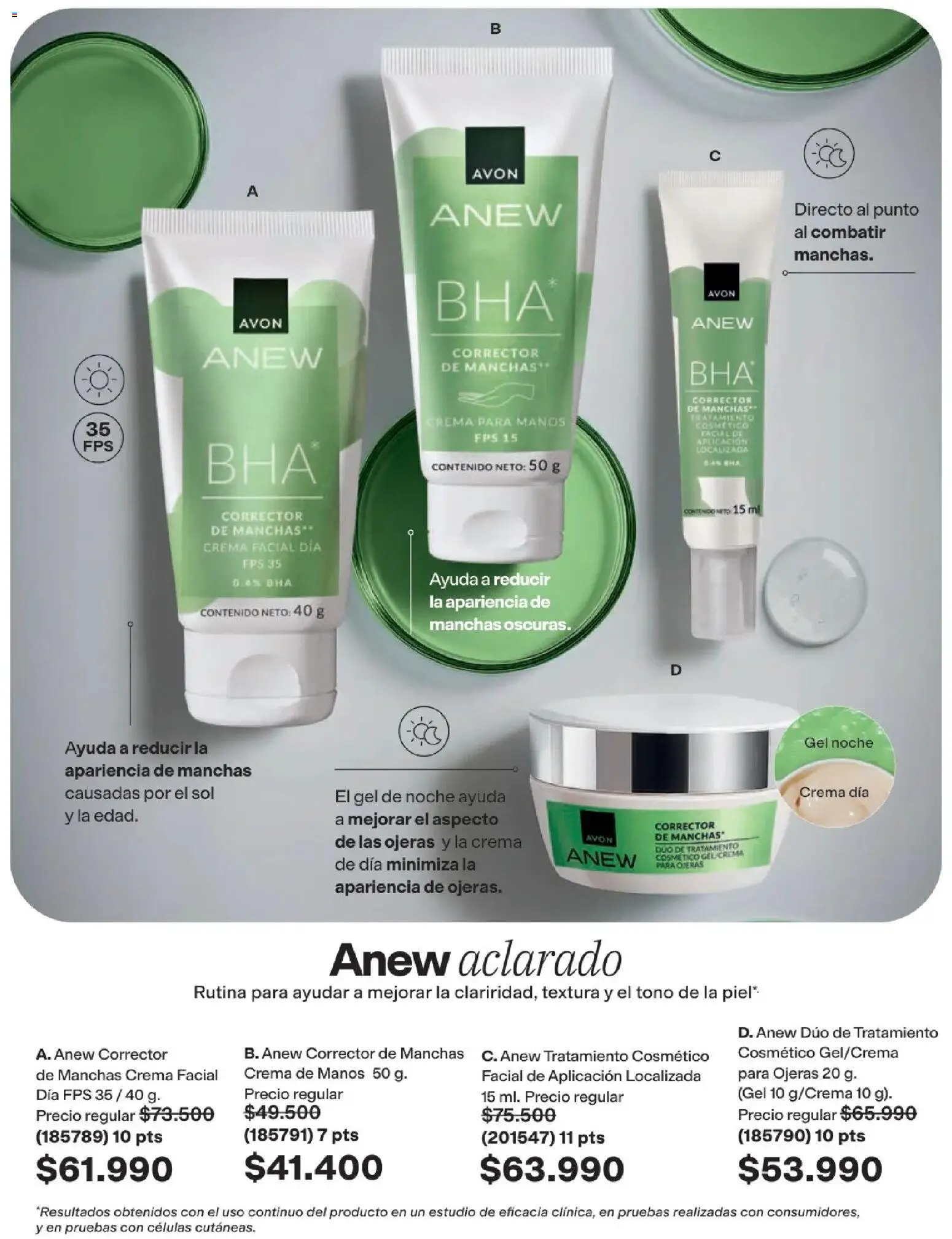 Avon revista - valida desde el 15.06.2026 | Página: 142 | Productos: Crema, Crema de manos, Corrector