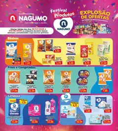 Nagumo ofertas Festival de produtos Nagumo - Pré-Visualização do folheto da loja Nagumo, válido de 29/07/2026