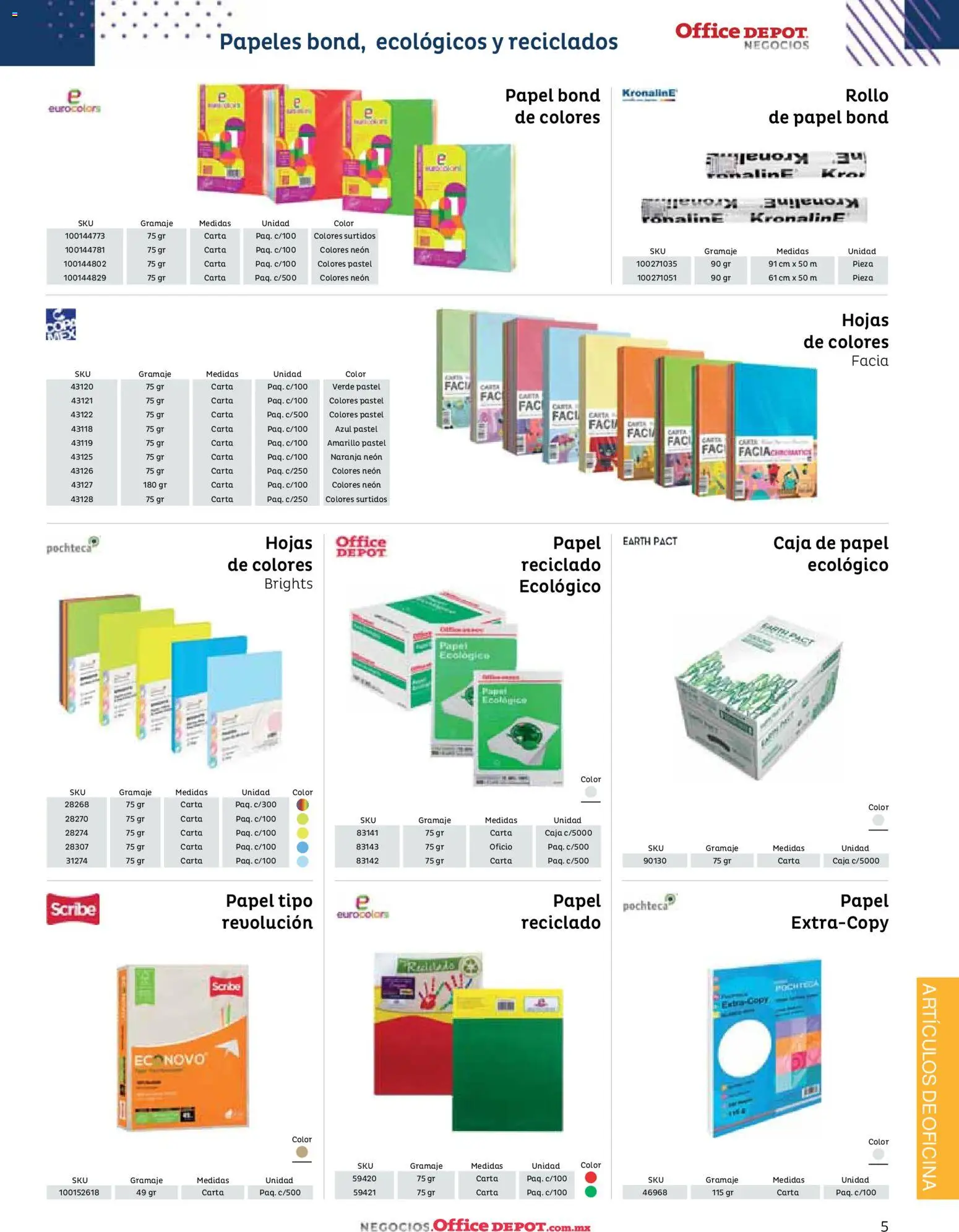 Nuevas ofertas de Office Depot válidas en toda la República Mexicana desde el 12/01/2026. ¡Encuentra las mejores ofertas en Office Depot catálogo 2026! | Página: 7 | Productos: Pastel, Caja