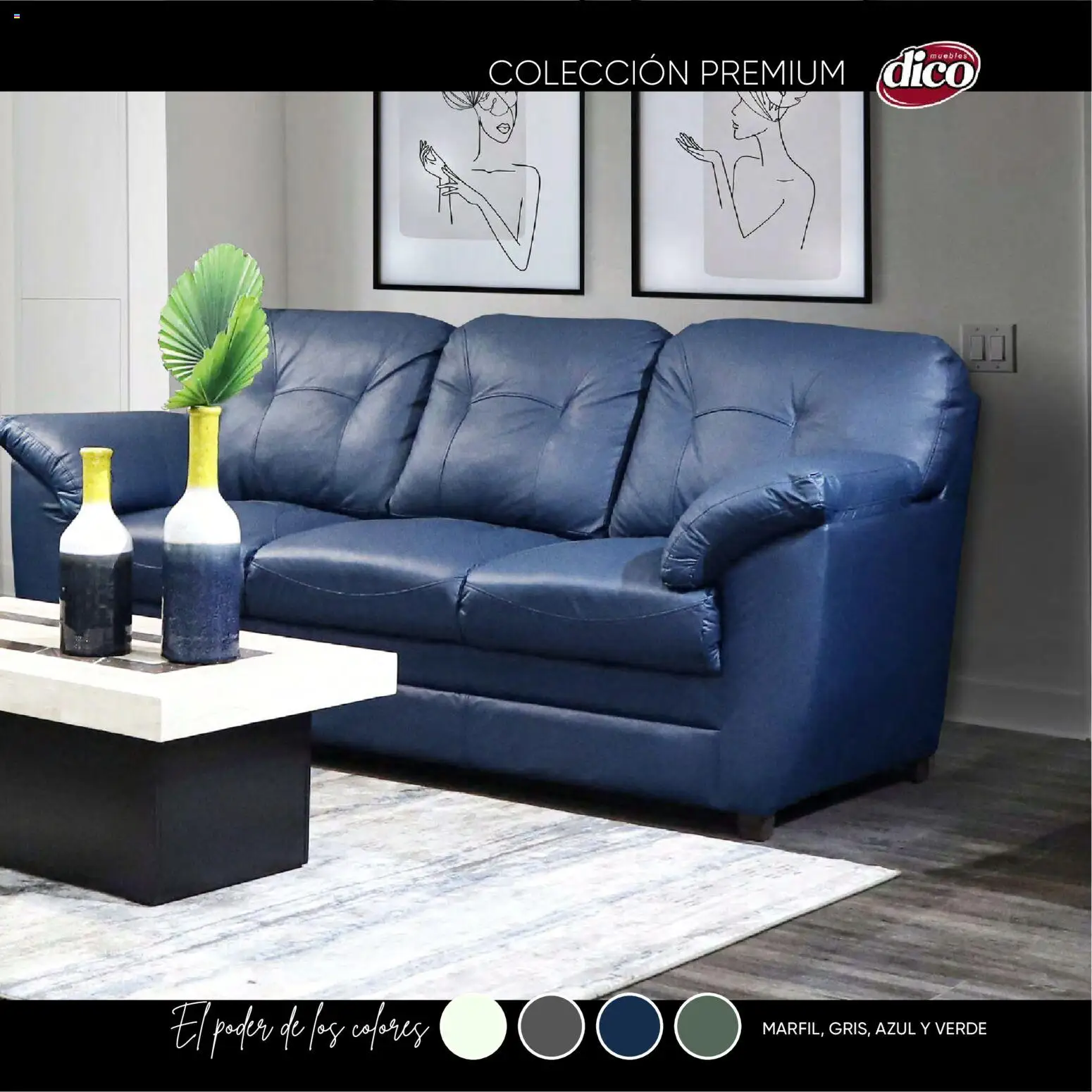 Nuevas ofertas de Muebles Dico válidas en toda la República Mexicana desde el 27/10/2025. ¡Encuentra las mejores ofertas en Muebles Dico catálogo Premium! | Página: 17
