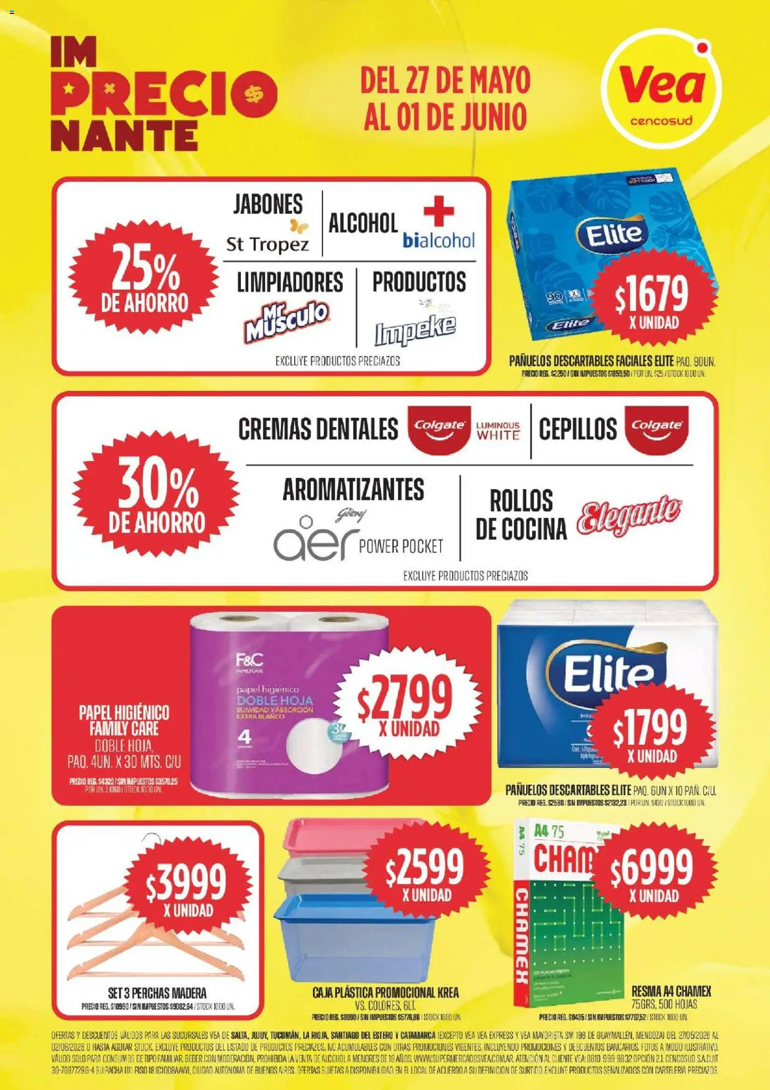 Vea ofertas │ válido desde el 27.05.2026 | Página: 9 | Productos: Papel higiénico, Cocina, Caja