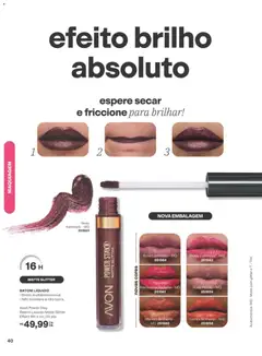 Avon folheto - Campanha 13 - Pré-Visualização do folheto da loja Avon, válido de 10/08/2026 | Página: 40
