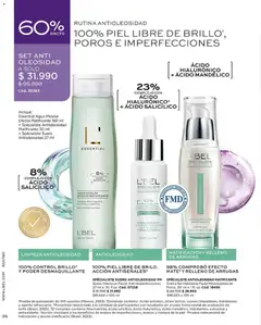 Catálogo L'Bel Campaña 13 válido desde el 27.07.2026 | Página: 36 | Productos: Brillo, Agua, Crema, Serum
