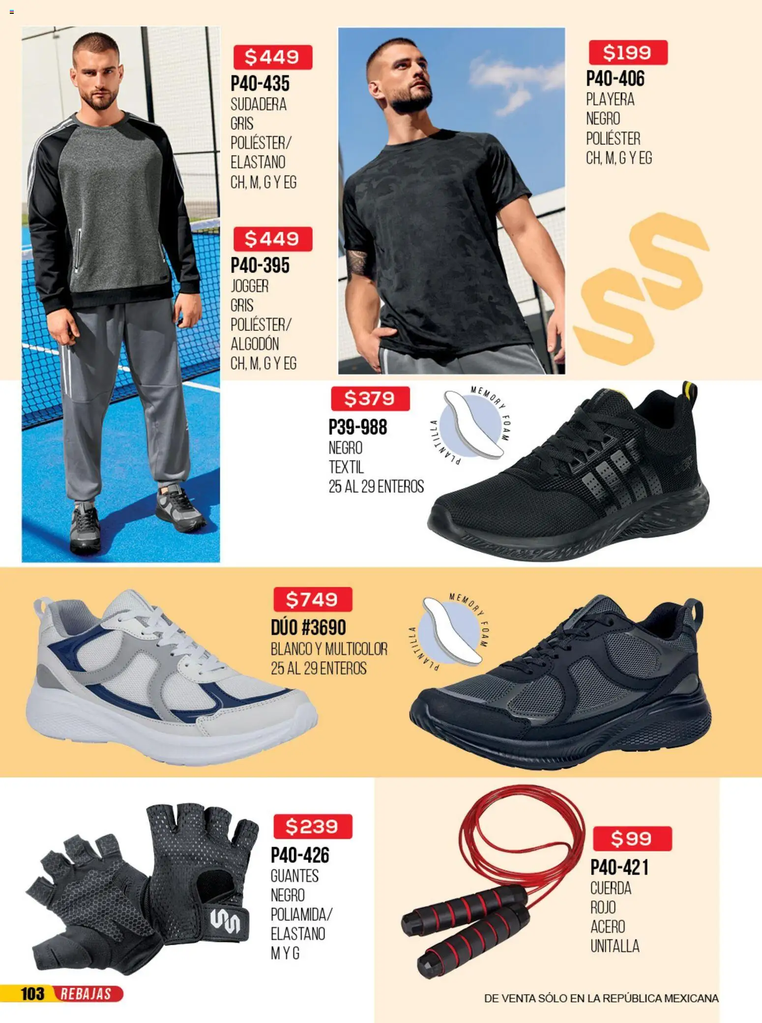 Nuevas ofertas de Cklass válidas en toda la República Mexicana desde el 01.06.2026. ¡Encuentra las mejores ofertas en Cklass catálogo Rebajas de campeonato ropa! | Página: 711 | Productos: Cuerda, Guantes, Algodón, Playera