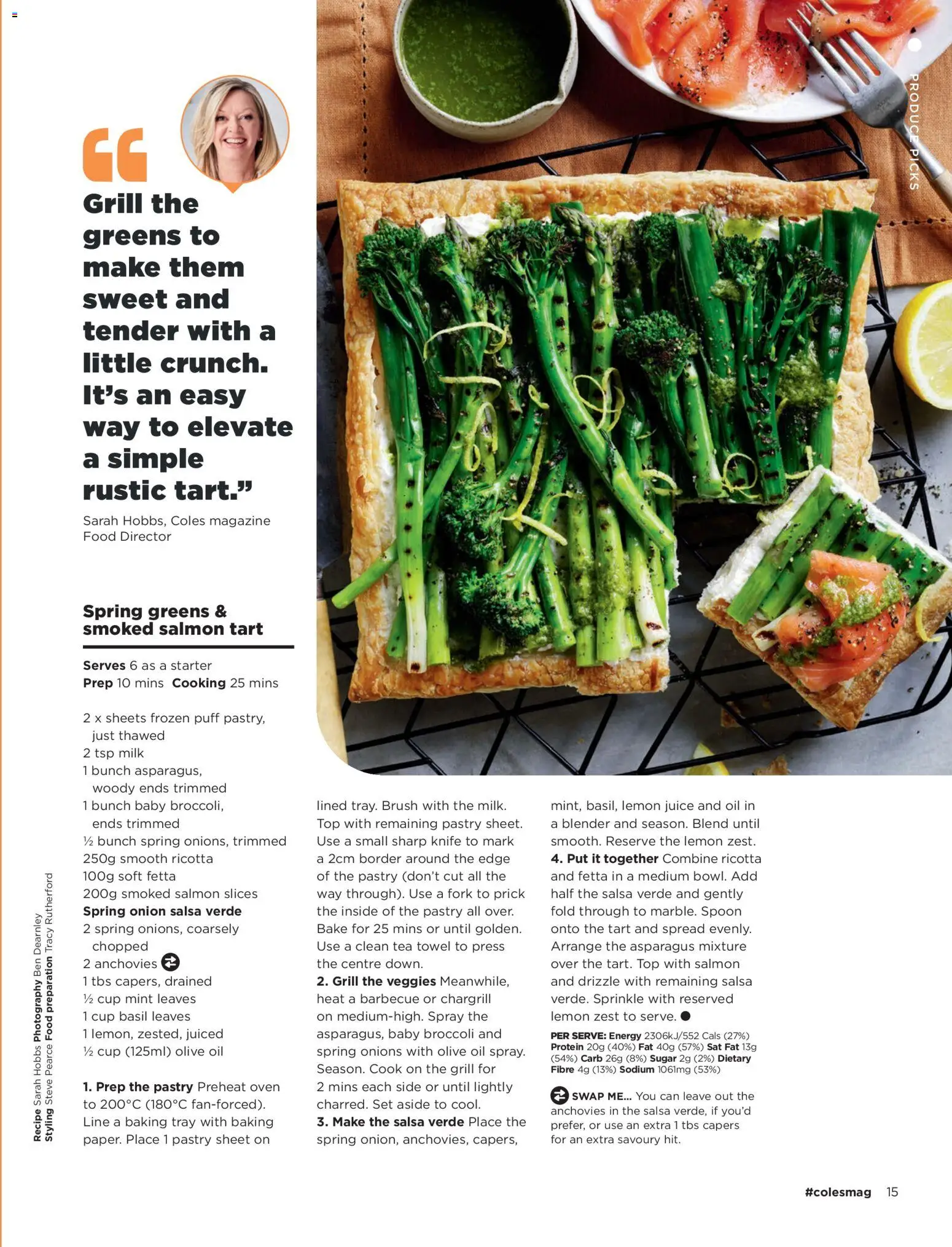 Coles catalogue - valid from 01/09/2026 | Page: 15 | Products: Food, Ricotta, Smoked salmon, Lemon juice