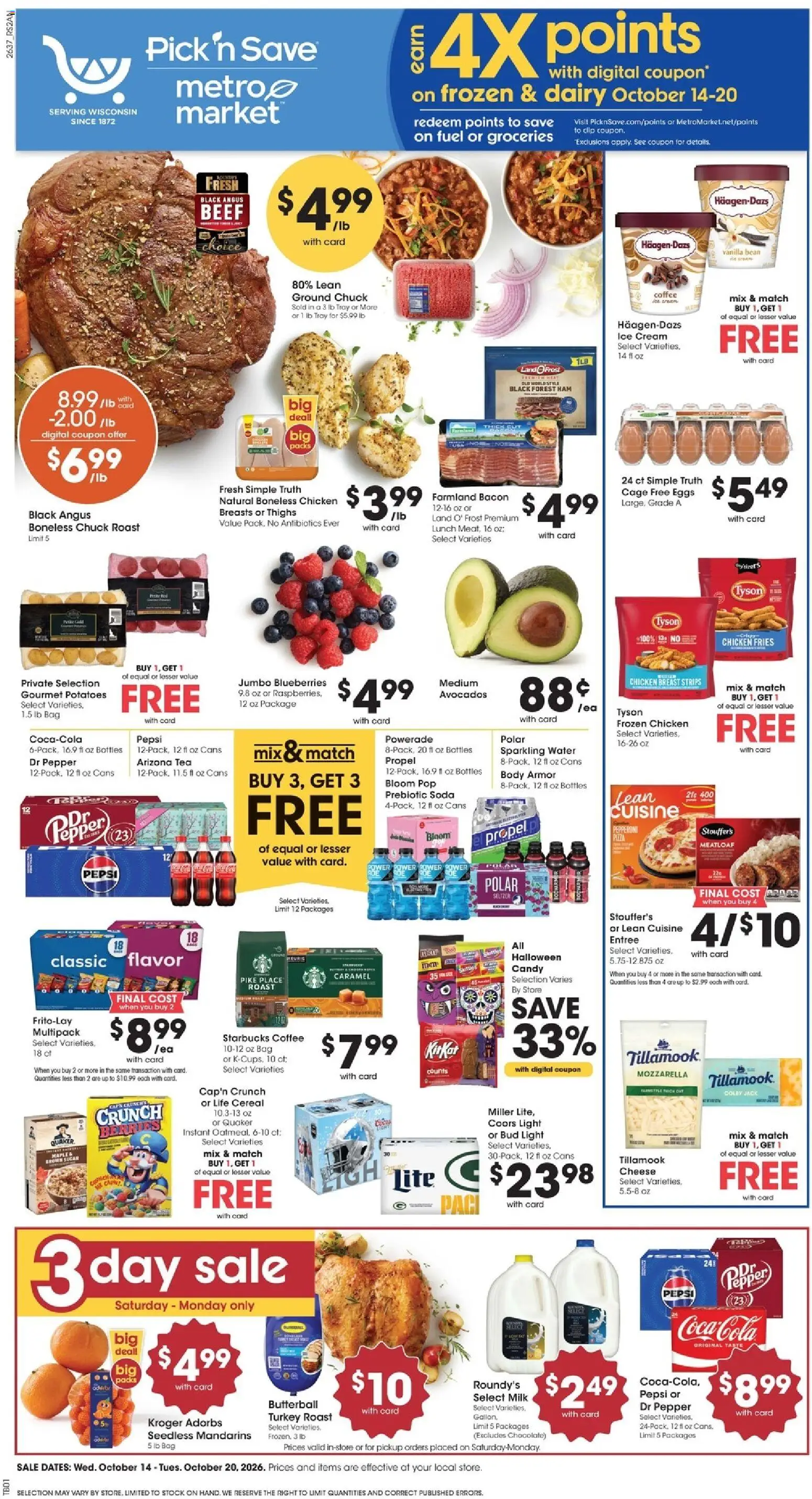 Pick ‘n Save Weekly Ad - valid from 10/14/2026 | Page: 1