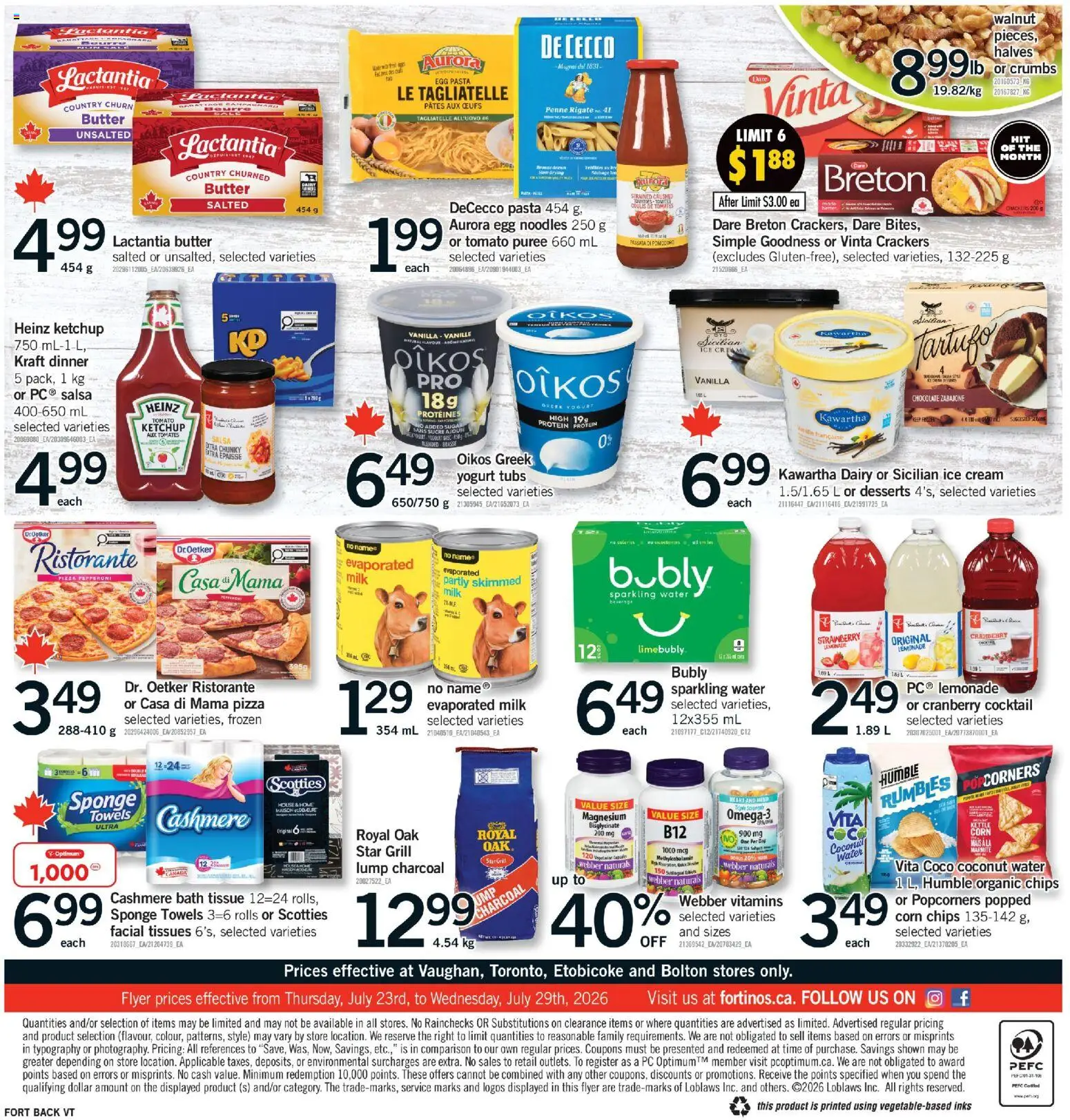 Fortinos flyer valid from Jul 23, 2026 | Page: 2