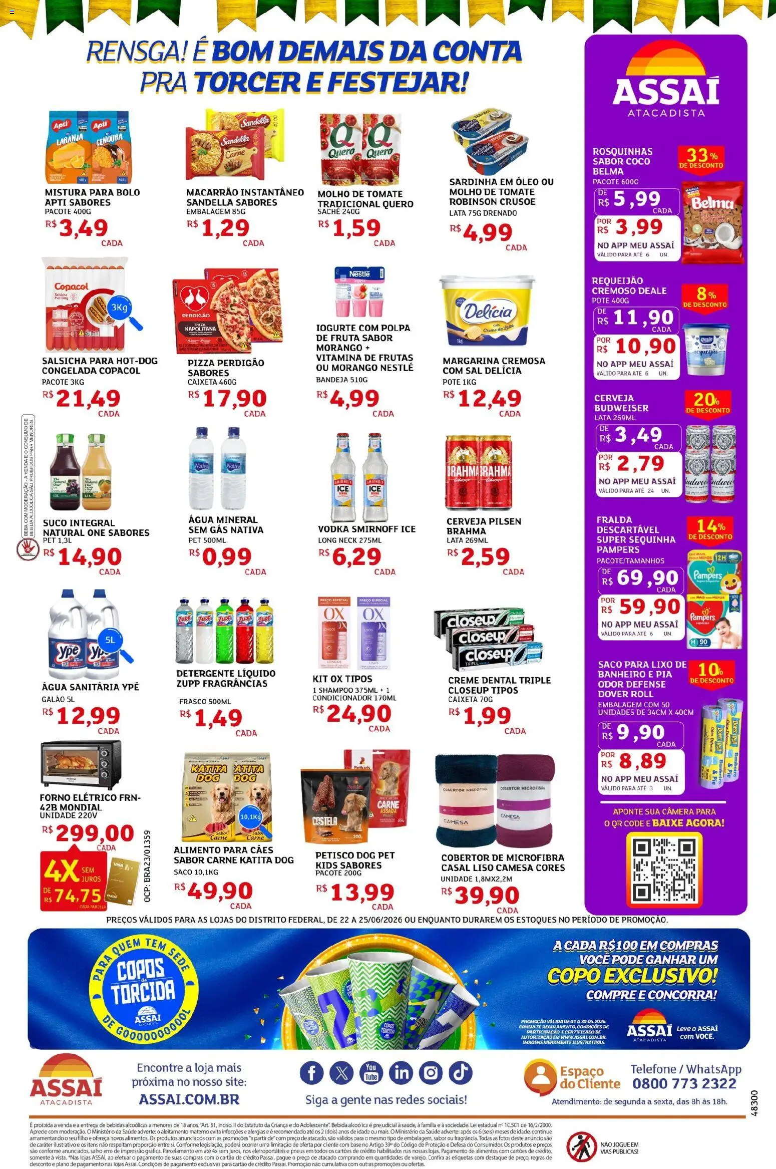 Assaí Atacadista Folheto - válido de 22/06/2026 | Página: 2