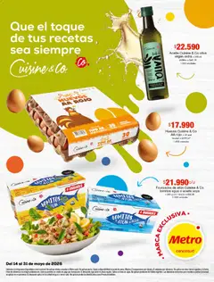 Metro cuisine & co -  Vista previa de la revista de la tienda Metro valido desde el 14.05.2026