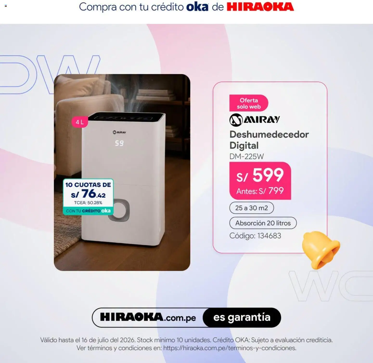 Catálogo Hiraoka válido desde 13/07/2026 | Página: 3