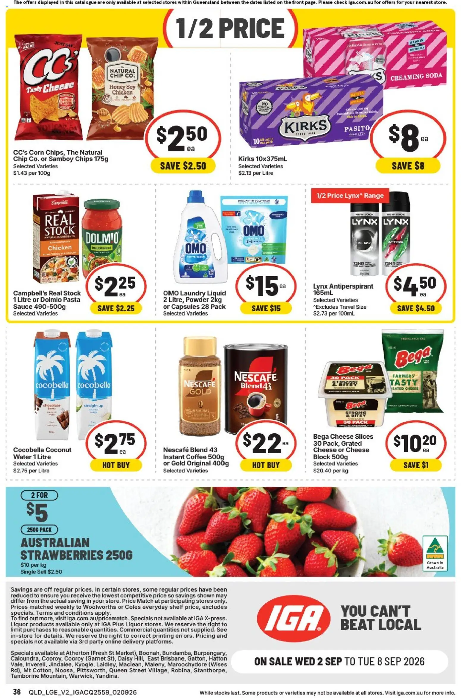 IGA catalogue - valid from 02/08/2026 | Page: 8 | Products: Shelf, Chicken, Capsules, Instant coffee