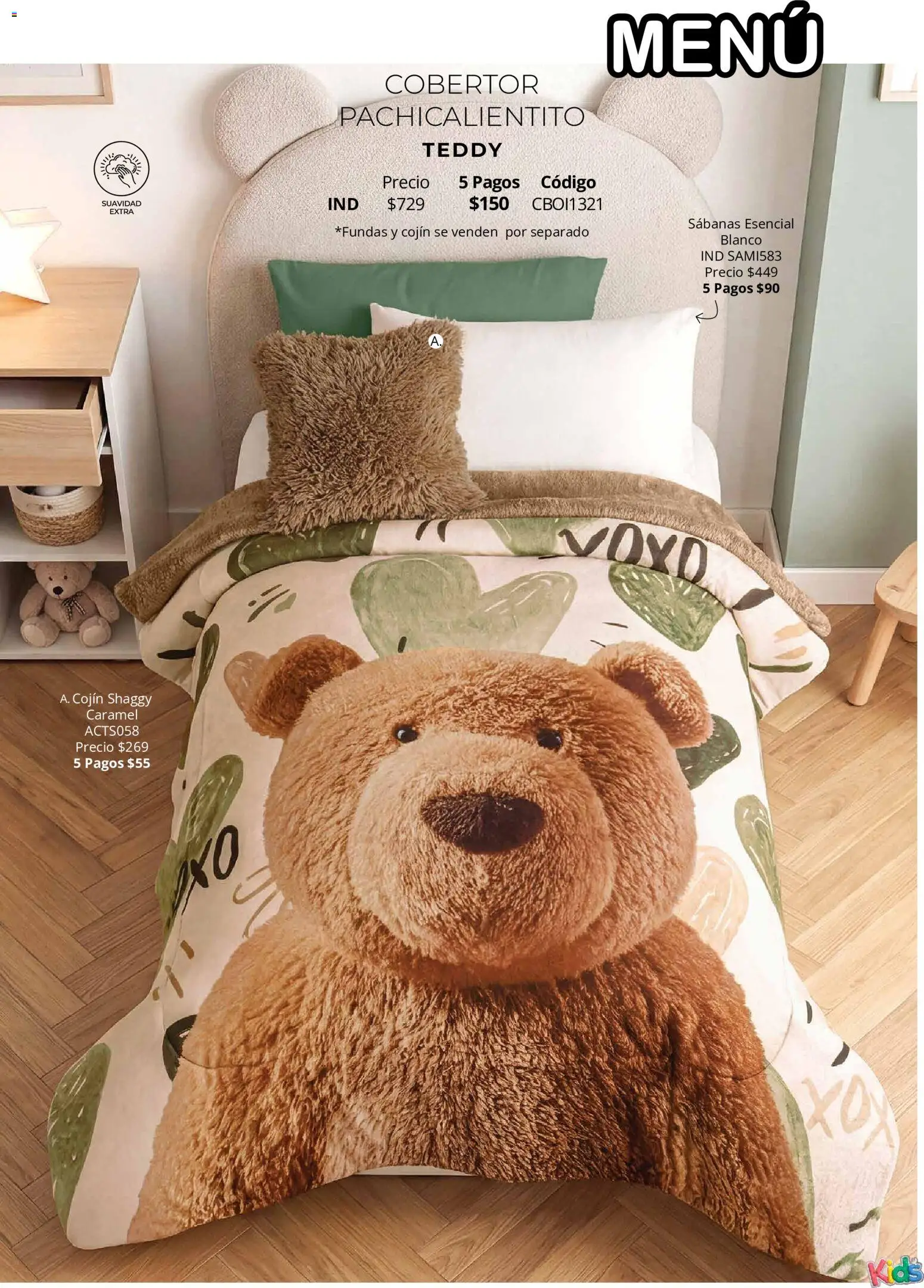 Nuevas ofertas de Colchas Concord válidas en toda la República Mexicana desde el 01/08/2026. ¡Encuentra las mejores ofertas en Colchas Concord catálogo Colección Infantil! | Página: 33 | Productos: Cobertor, Sabanas