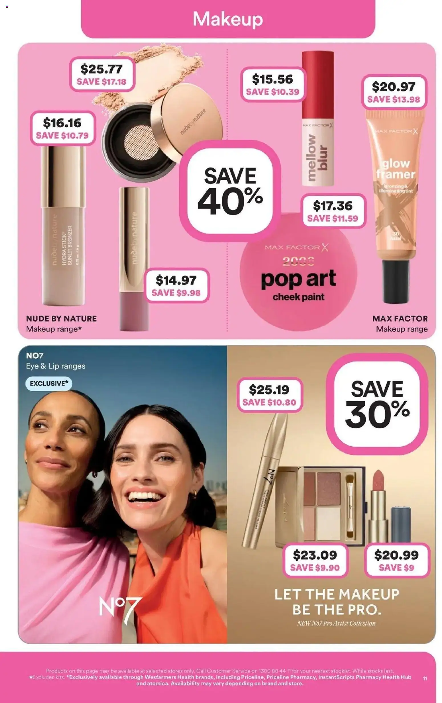 Priceline Pharmacy catalogue - valid from 20.05.2026 | Page: 11 | Products: Bronzer, Makeup