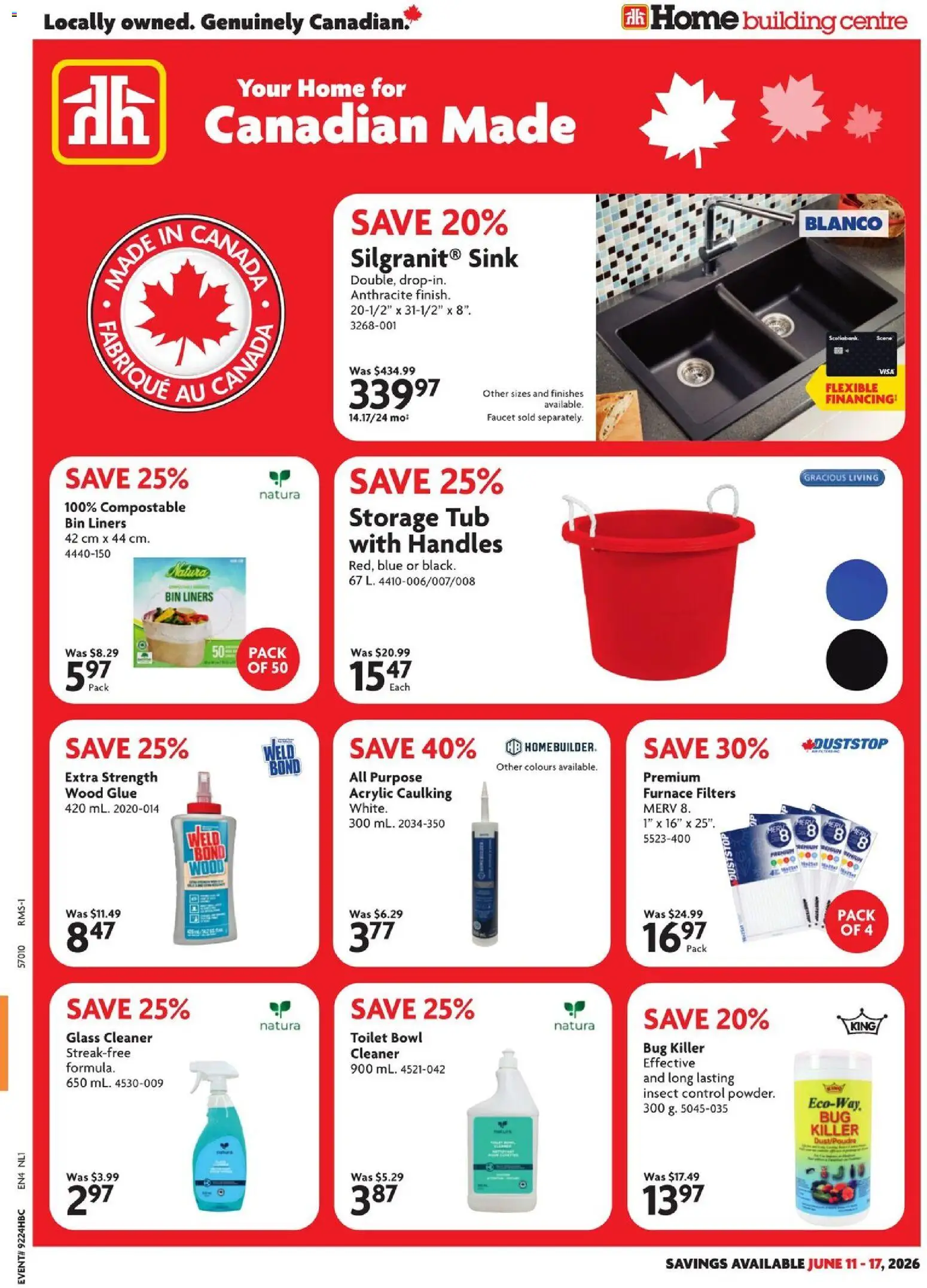 Home Hardware flyer valid from 11.06.2026 | Page: 1