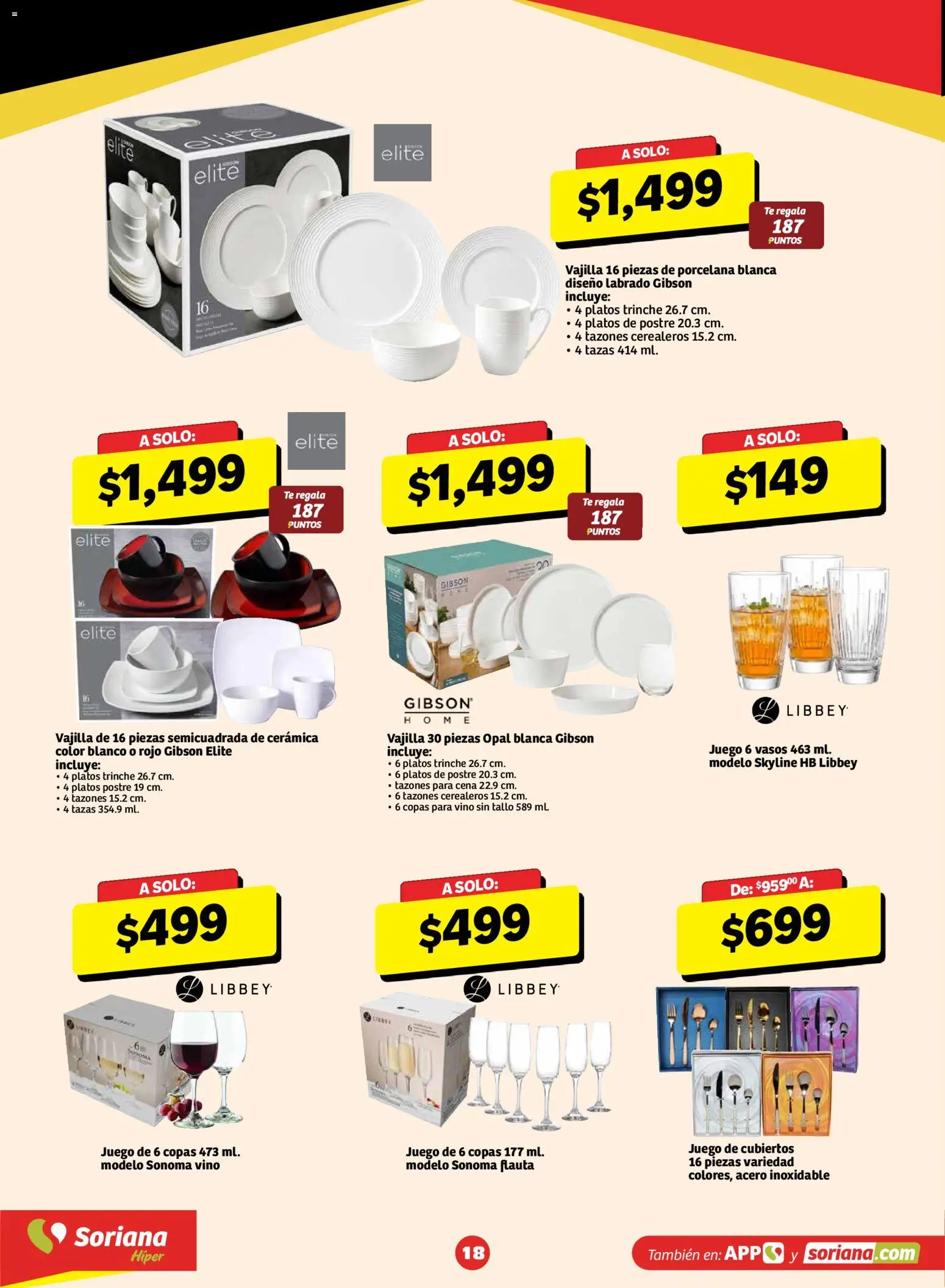 Nuevas ofertas de Soriana válidas en toda la República Mexicana desde el 30/10/2026. ¡Encuentra las mejores ofertas en Soriana Buen Fest! | Página: 18