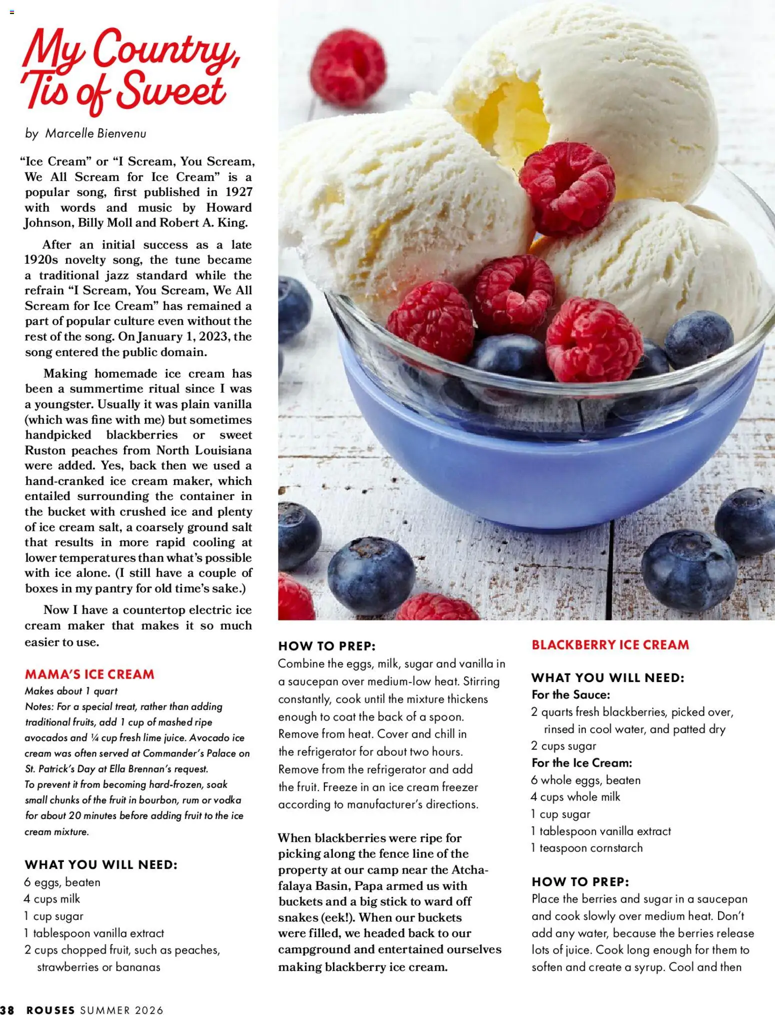Rouses Magazine Summer 2026 - valid from 06/01/2026 | Page: 40 | Products: Cream, Sauce, Sugar, Lime