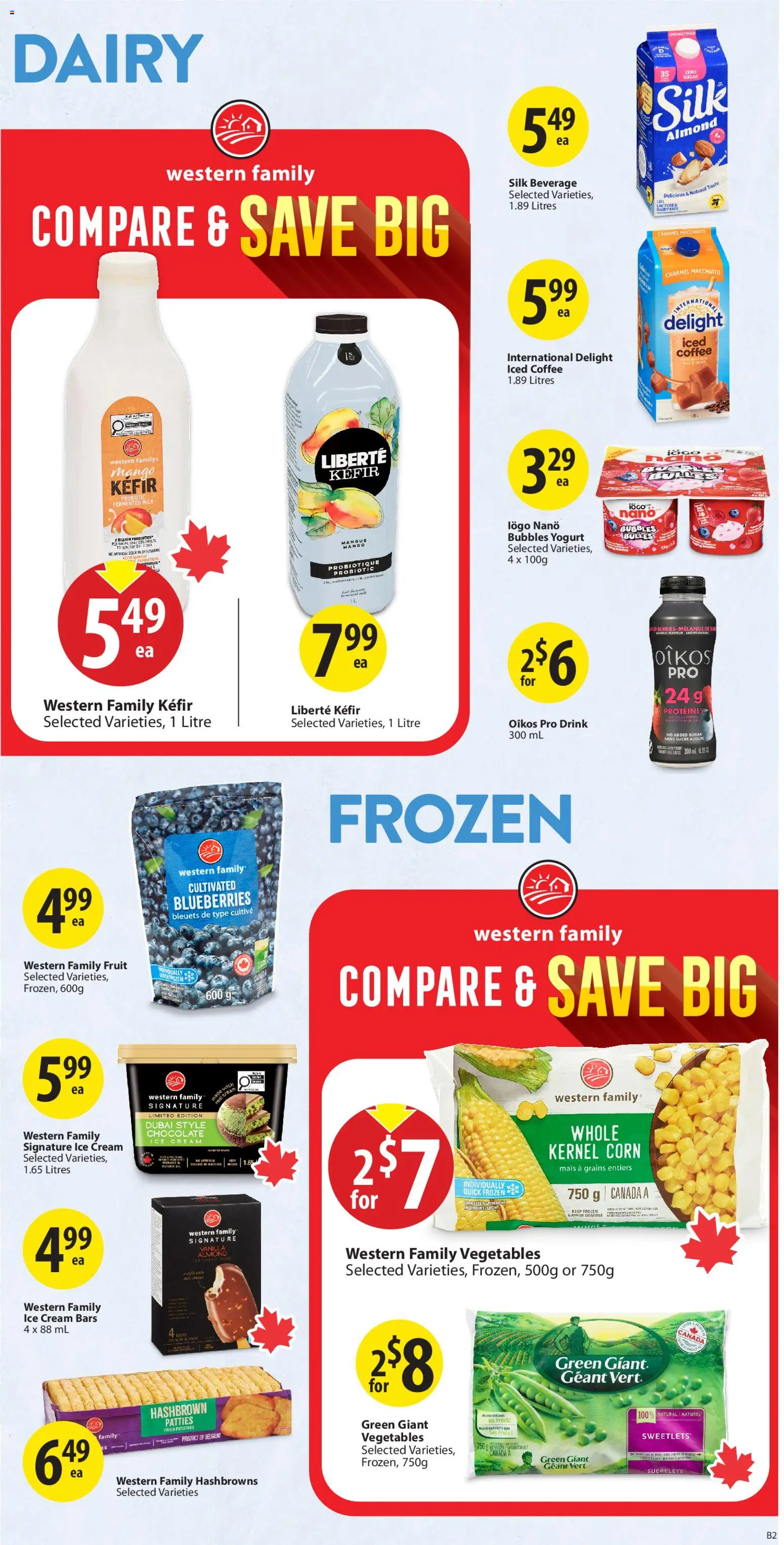 Save on foods flyer valid from Jun 25, 2026 | Page: 25 | Products: Milk, Yogurt, Coffee, Chocolate