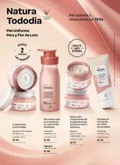 Vista previa de folleto Natura catálogo  - Ciclo 7 de la Natura válido desde 31.03.2026 | Página: 112 | Productos: Exfoliante
