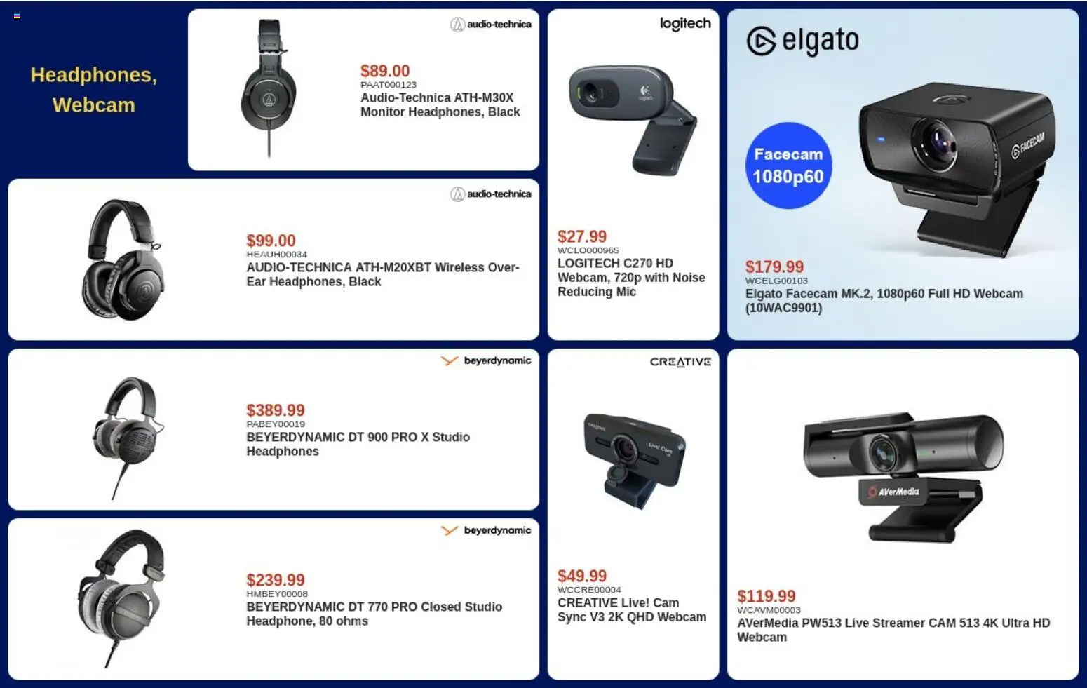 Canada Computers flyer valid from Sep 15, 2026 | Page: 7 | Products: Monitor, Headphones