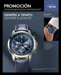 Vista previa de folleto Ésika catálogo - Campaña 14 de la Ésika válido desde 22/08/2026 | Página: 23 | Productos: Caja, Reloj, Fragancia