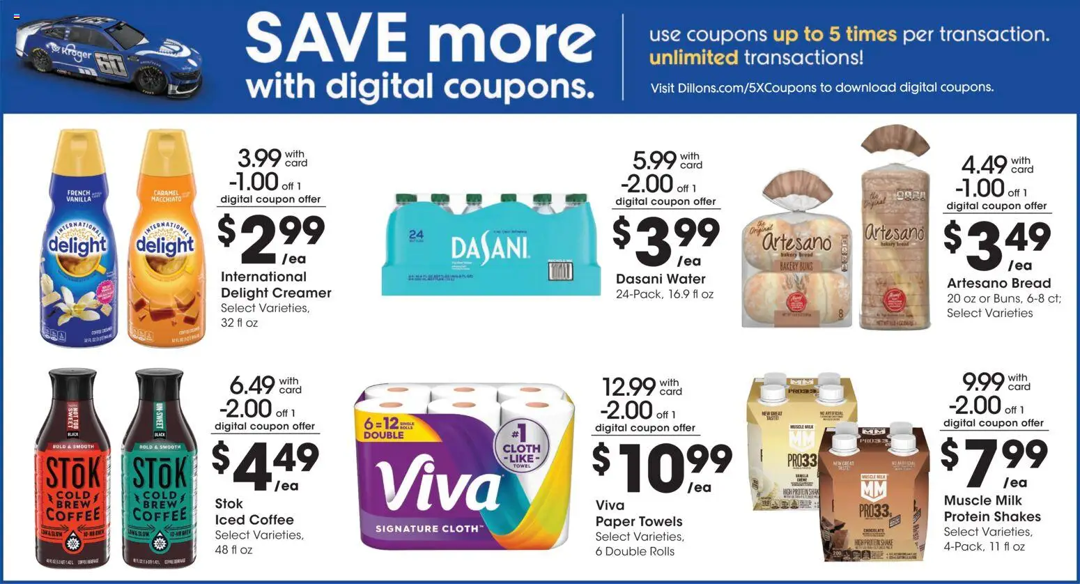 Dillons Weekly Ad - valid from 09/09/2026 | Page: 10 | Products: Bakery, Milk, Chocolate, Protein
