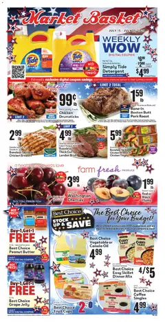 Preview of Market Basket weekly ads valid from 07/15/2026 | Page: 3