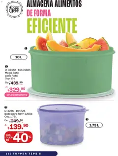 Vista previa de Tupperware catálogo, nuevo folleto de la tienda, válido en México a partir del 20.04.2026 | Página: 16