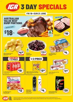 Preview of IGA - 3 Day Specials - NT/WA - valid from 19.06.2026