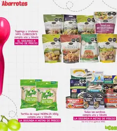 Vista previa de La Comer folleto, nuevo folleto de la tienda, válido en México a partir del 19/08/2026 | Página: 58 | Productos: Tomate, Ajo, Mantequilla, Sardinas