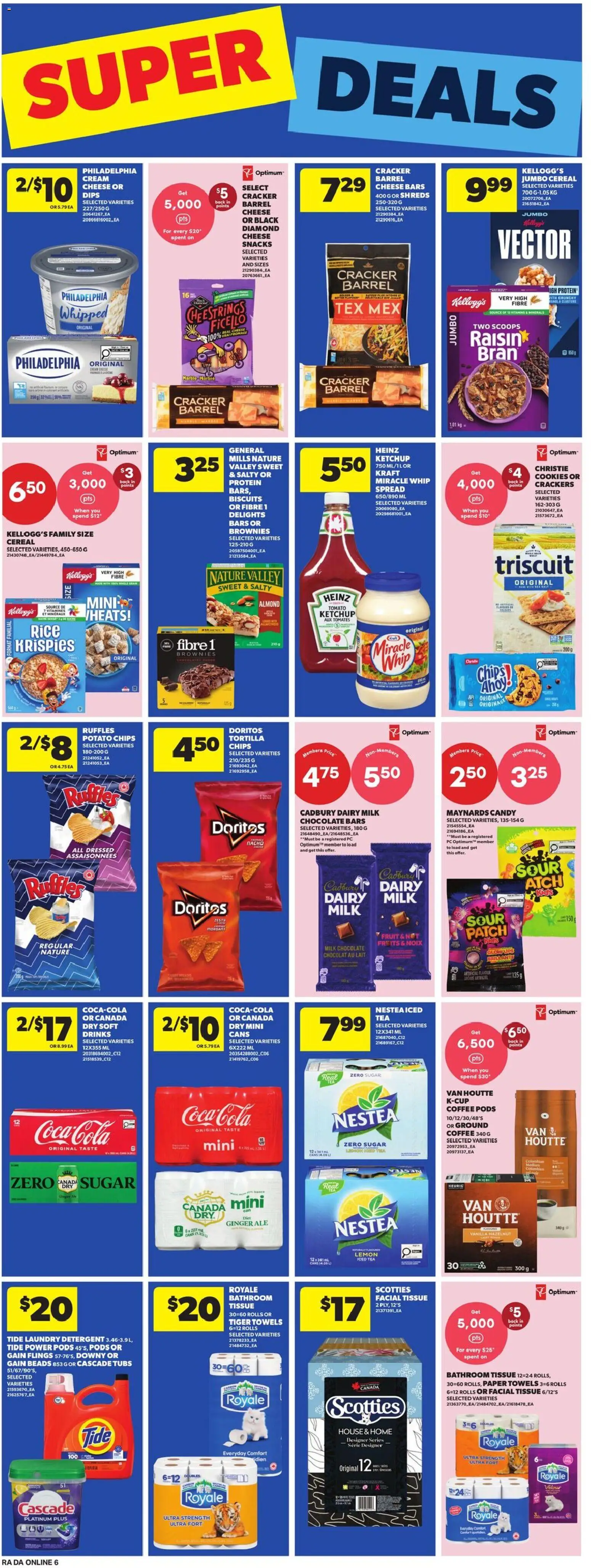 Atlantic Superstore flyer valid from Jul 16, 2026 | Page: 13 | Products: Chips, Almonds, Snacks, Protein