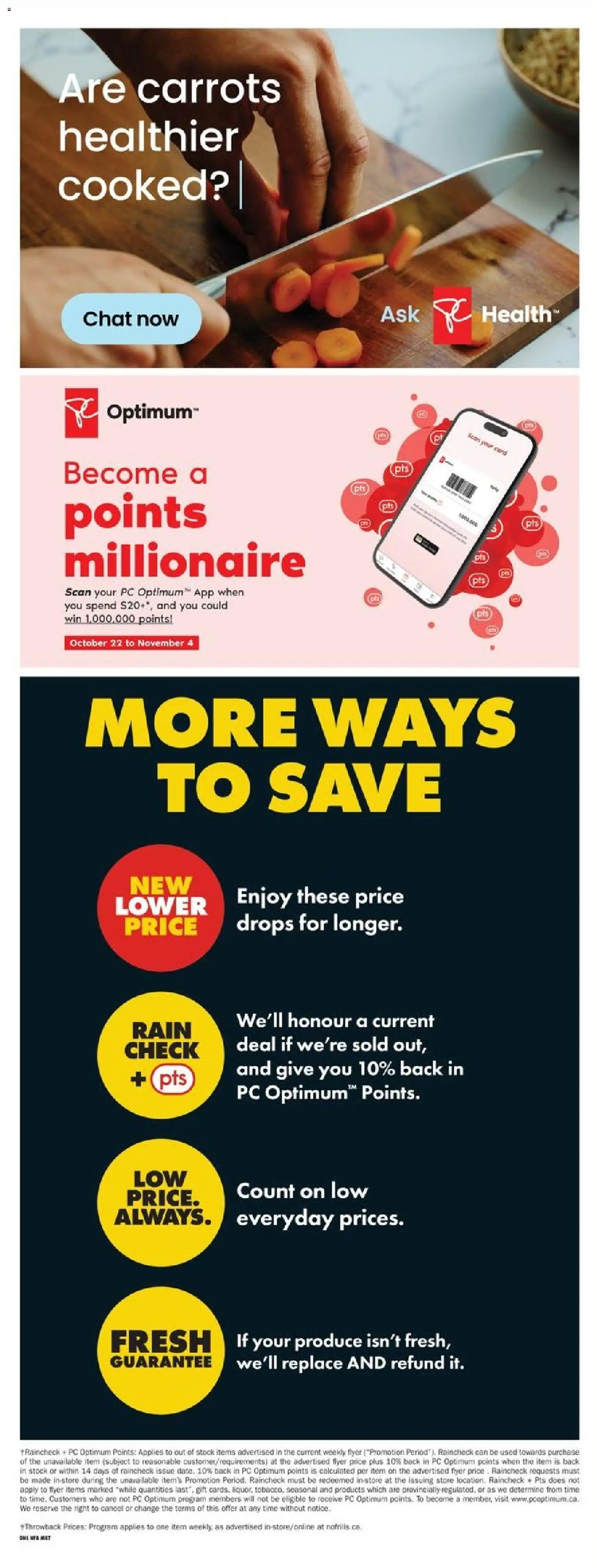 No Frills flyer valid from Oct 22, 2026 | Page: 12