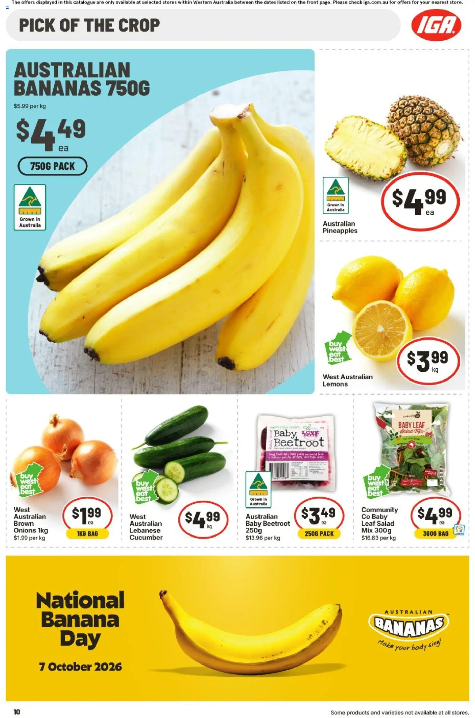 IGA catalogue - valid from 07/10/2026 | Page: 10