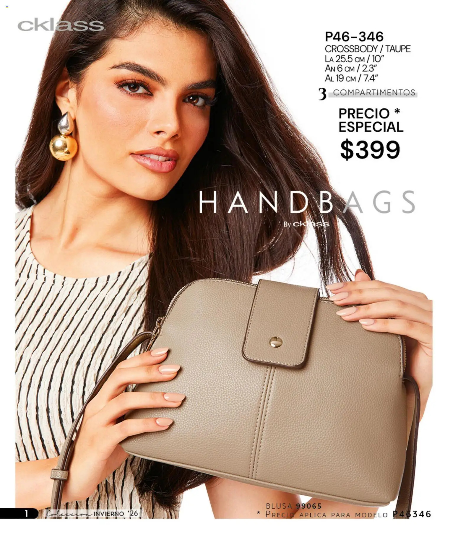 Nuevas ofertas de Cklass válidas en toda la República Mexicana desde el 11/09/2026. ¡Encuentra las mejores ofertas en Cklass catálogo Home Invierno! | Página: 92 | Productos: Blusa