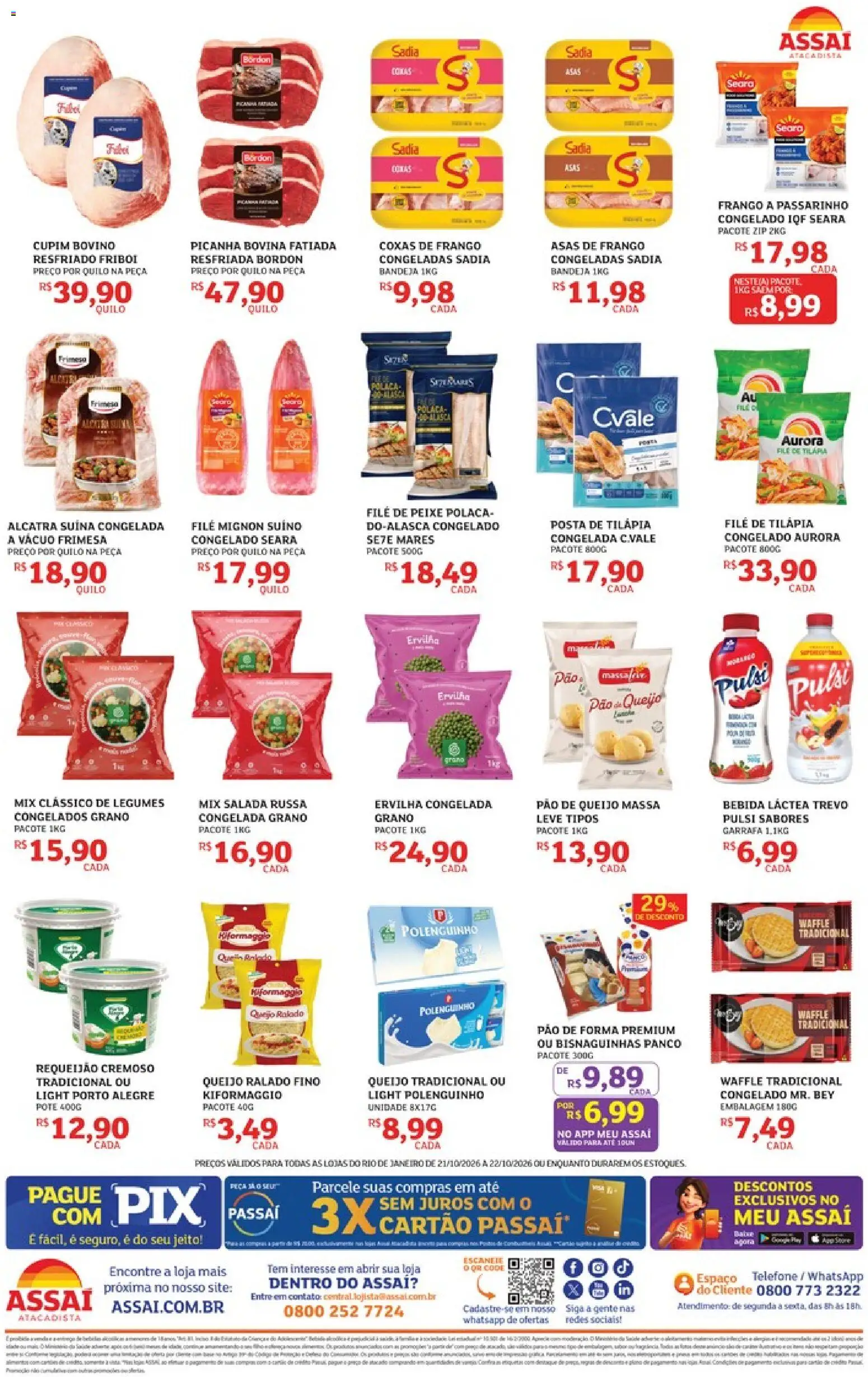 Assaí Atacadista Folheto - válido de 21/10/2026 | Página: 2