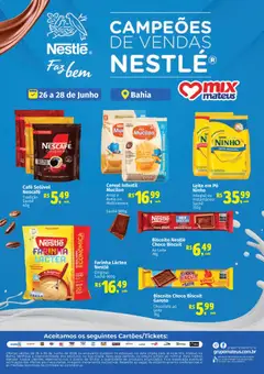 Mateus ofertas Nestlé - Pré-Visualização do folheto da loja Mateus, válido de 26/06/2026