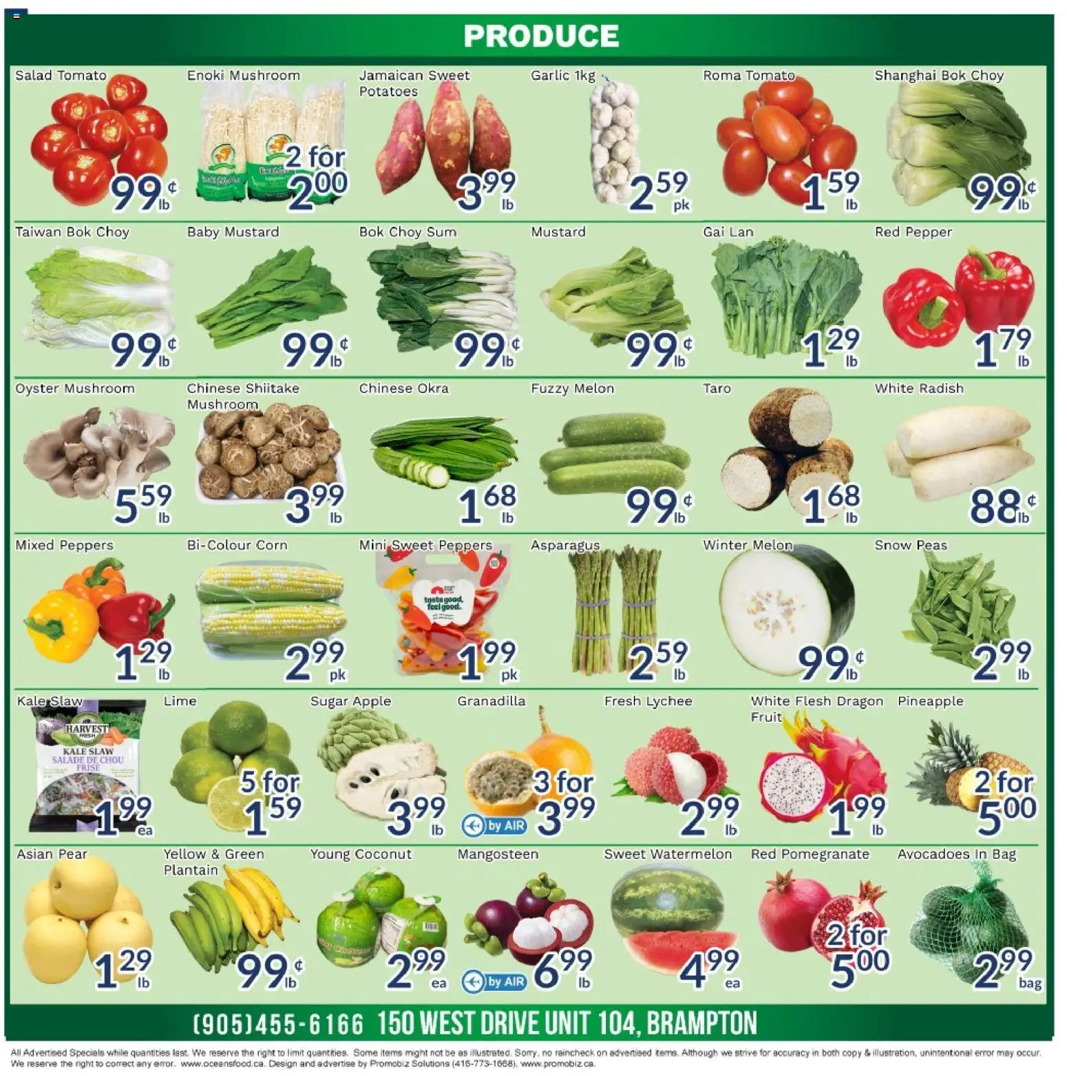 Oceans flyer valid from 05.06.2026 | Page: 2 | Products: Pineapple, Salad, Potatoes, Bag