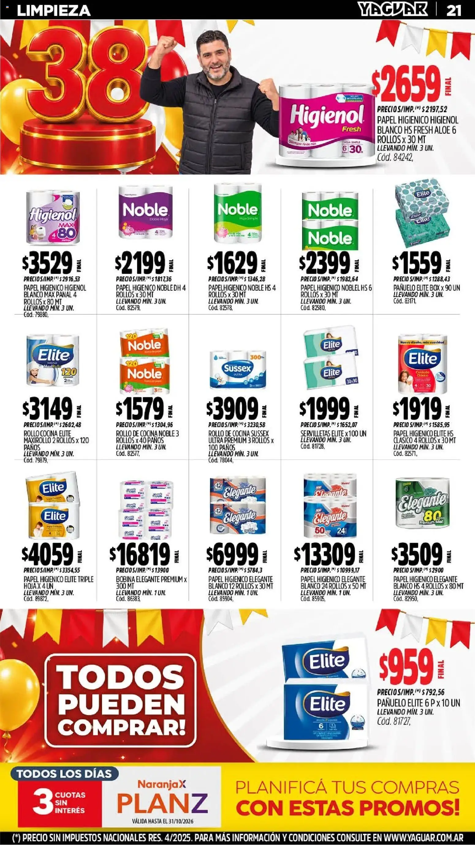 Yaguar - Oferta Semanal Córdoba │ válido desde el 12/10/2026 | Página: 23