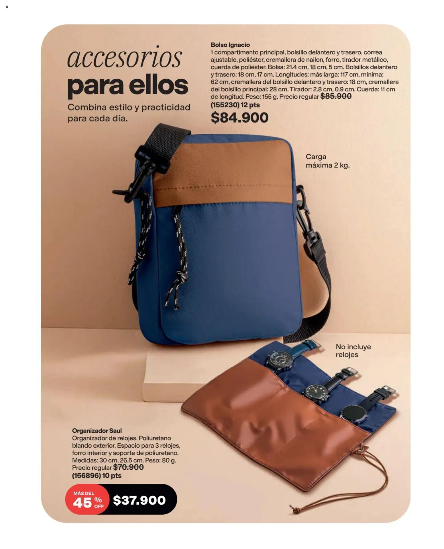 Avon revista - valida desde el 03/08/2026 | Página: 193 | Productos: Bolsillos, Bolsa, Peso, Organizador