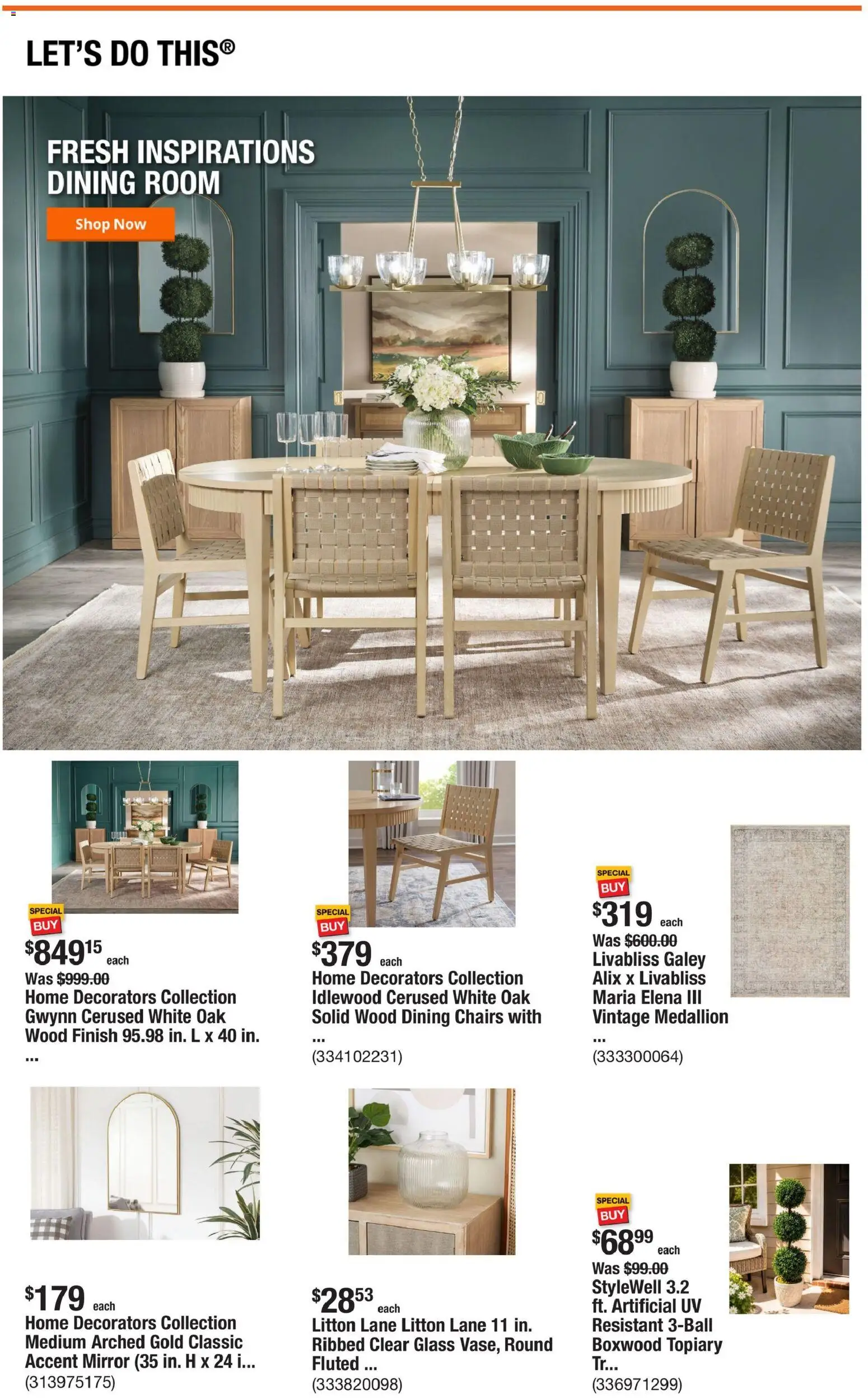 Home Depot Ad - valid from 07/16/2026 | Page: 4 | Products: Mirror