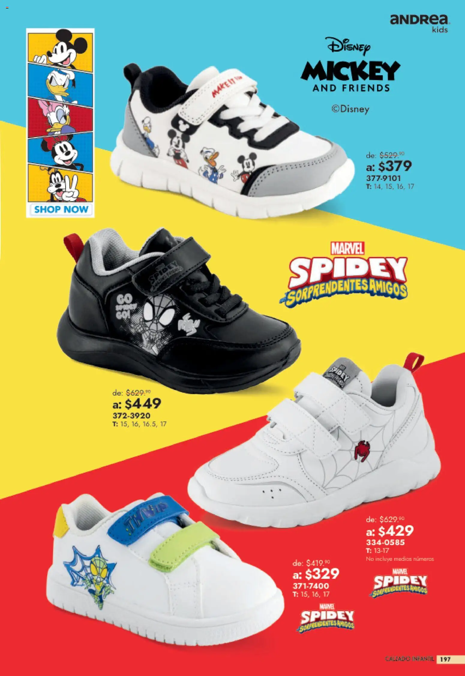 Nuevas ofertas de Andrea válidas en toda la República Mexicana desde el 26/07/2026. ¡Encuentra las mejores ofertas en Andrea catálogo Outlet! | Página: 197