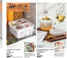 Vista previa de AVON Casa & Estilo 13 2026, nuevo folleto de la tienda, válido en México a partir del 21/08/2026 | Página: 55 | Productos: Refrigerador, Aceitunas, Alimentos, Contenedor